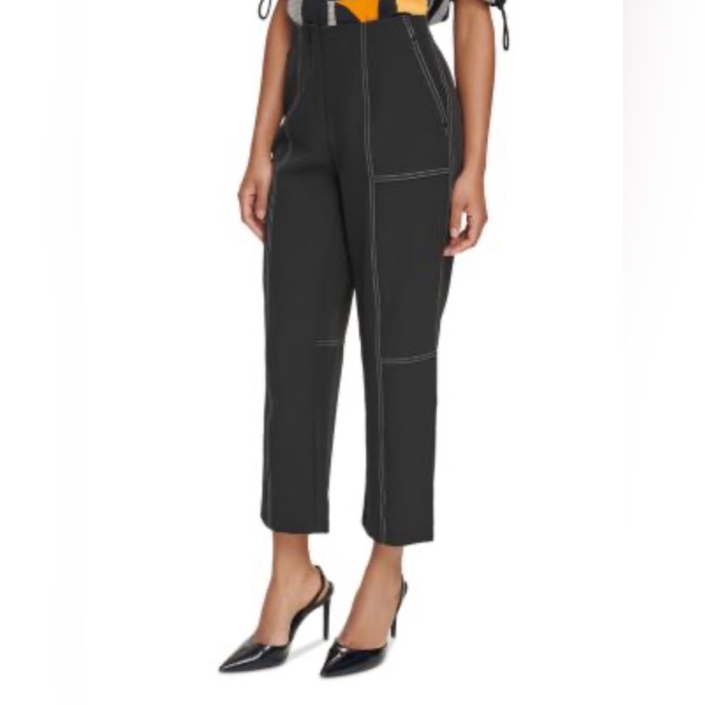 Karl Lagerfeld Black Ankle Pants